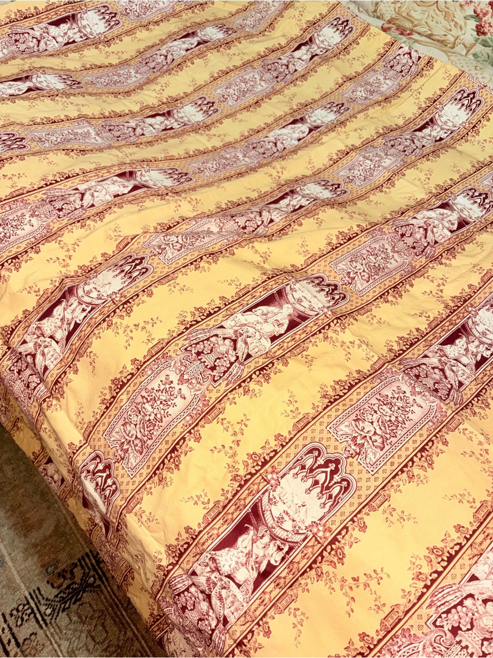 Toile Fabric Panel